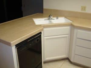 After picture of countertop refinishing